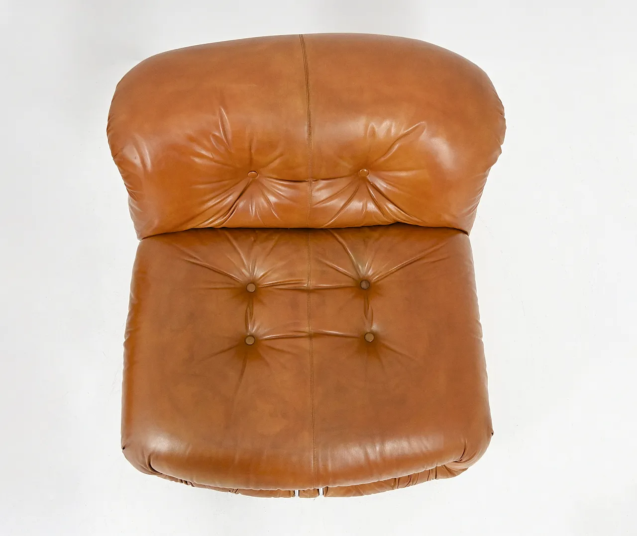 Coppia Poltrone Soriana di Afra e Tobia Scarpa per Cassina, anni '70 8