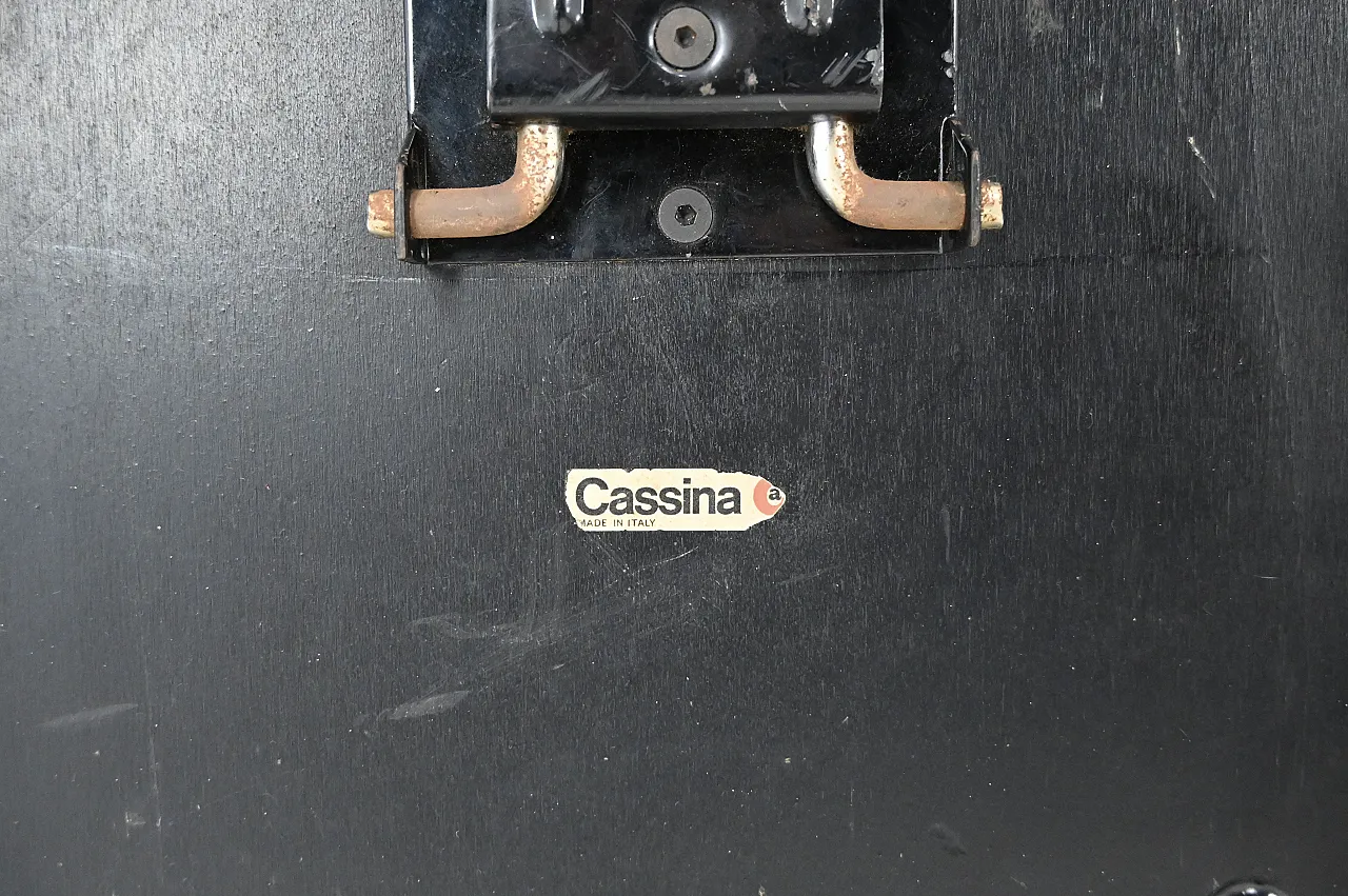 Coppia Poltrone Soriana di Afra e Tobia Scarpa per Cassina, anni '70 11