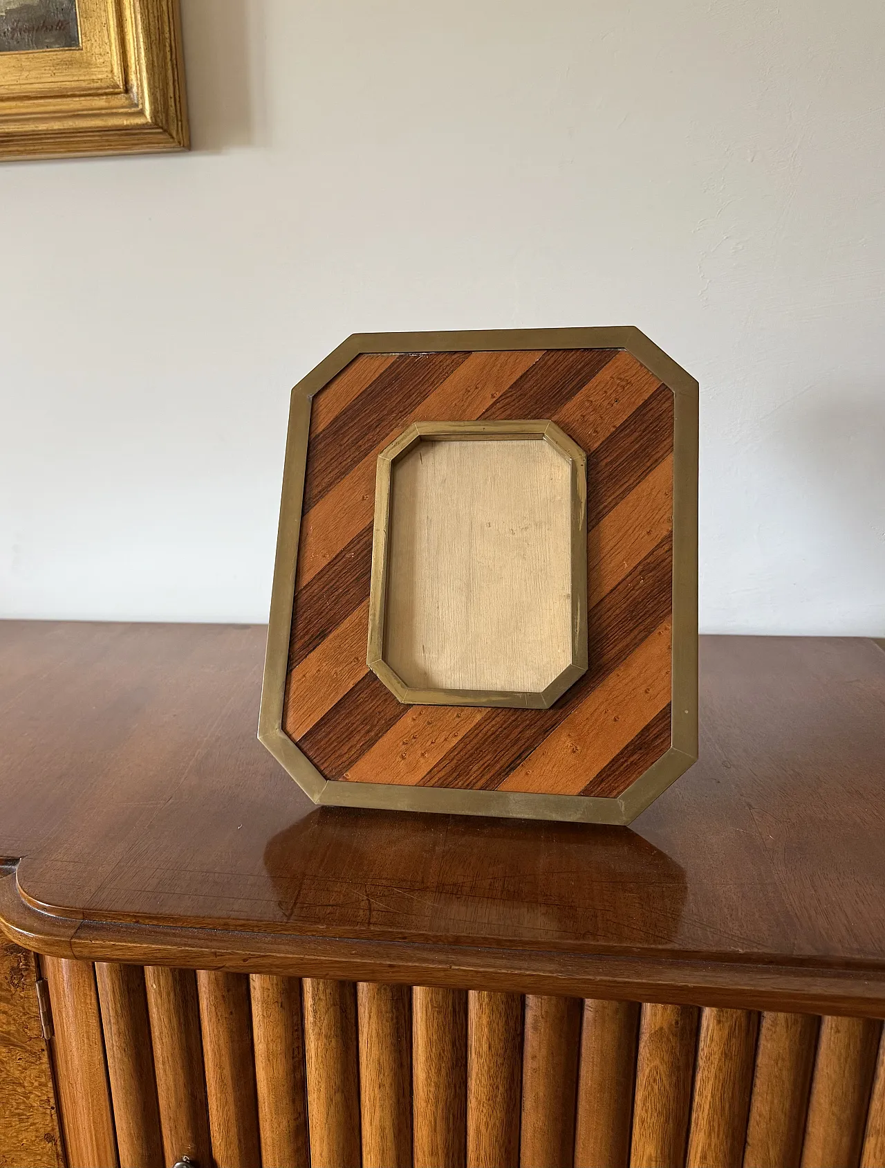 Mid-Century photo frame in the style of Gabriella Crespi, 1970 2