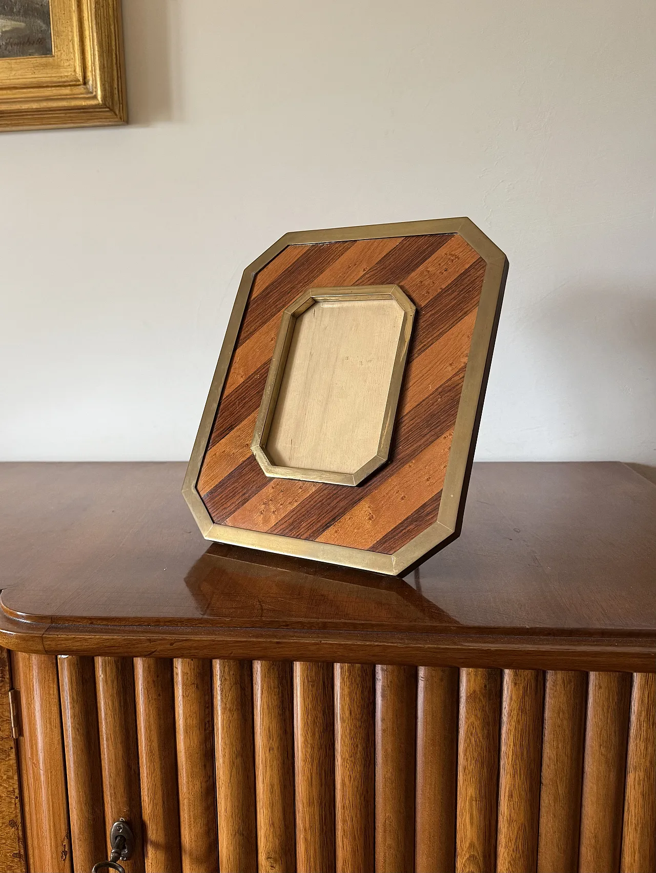 Mid-Century photo frame in the style of Gabriella Crespi, 1970 3