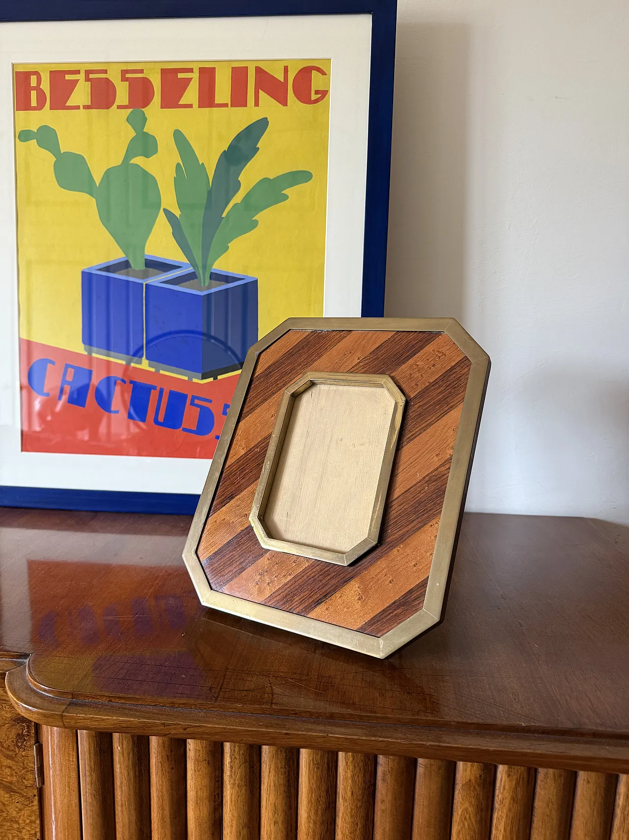 Mid-Century photo frame in the style of Gabriella Crespi, 1970 4