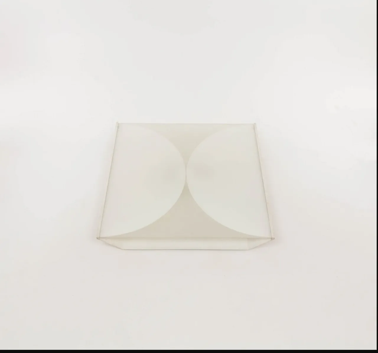 “Clessidra” glass wall lamp by Bobo Piccoli for Fontana Arte 70s 4