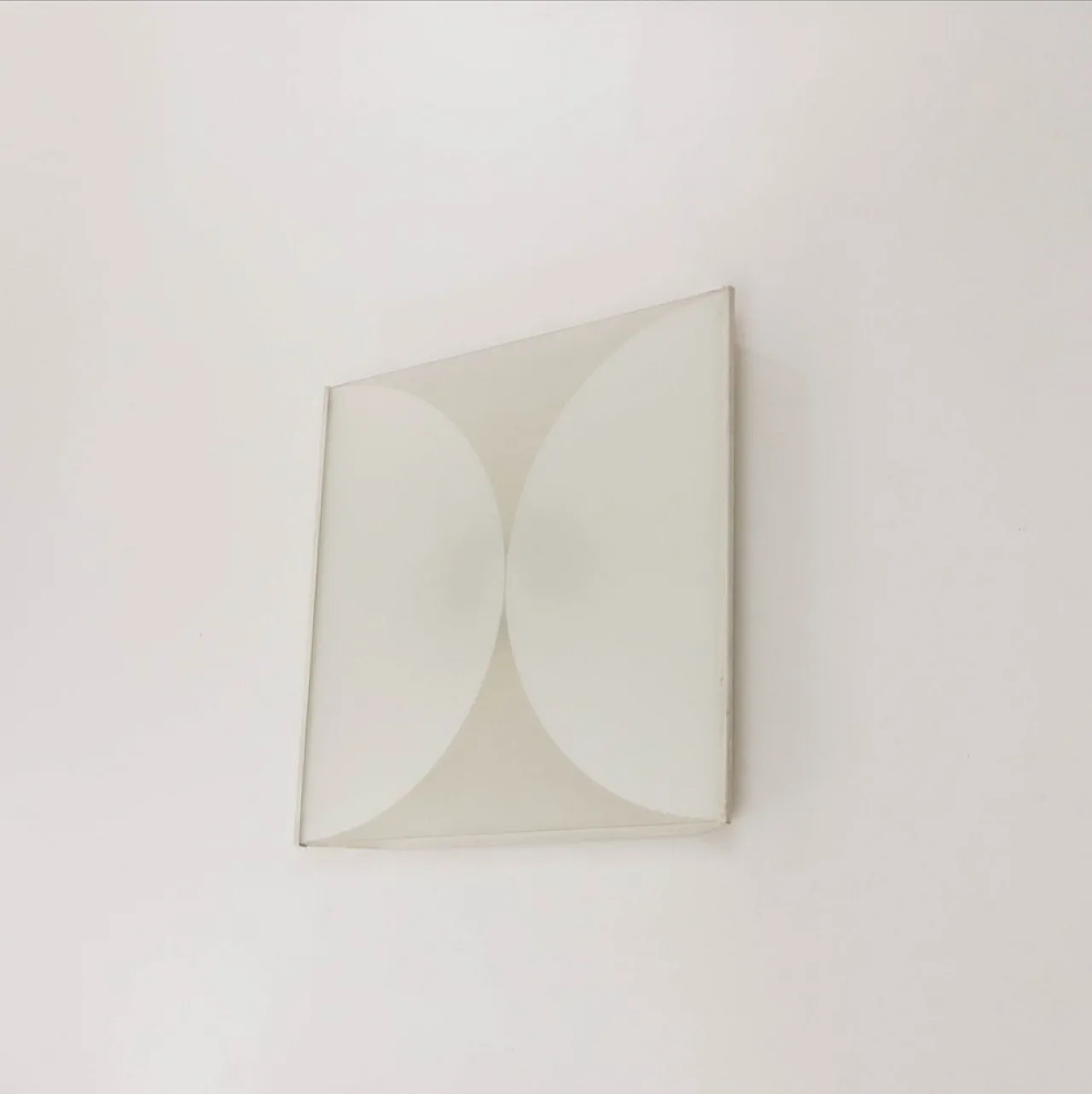 “Clessidra” glass wall lamp by Bobo Piccoli for Fontana Arte 70s 5