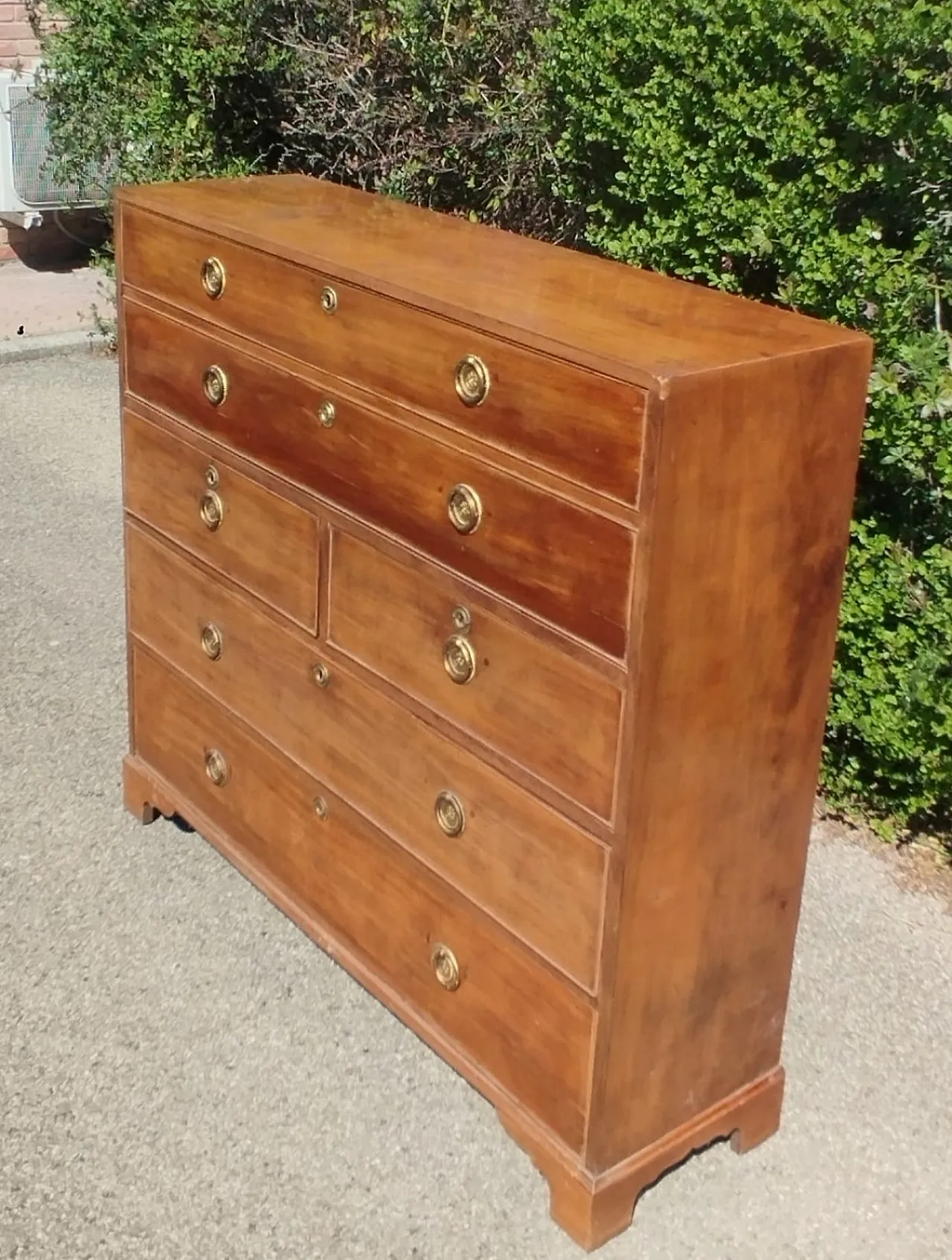 Cassettiera con scrittoio a ribalta in mogano Giorgio III, '800 1