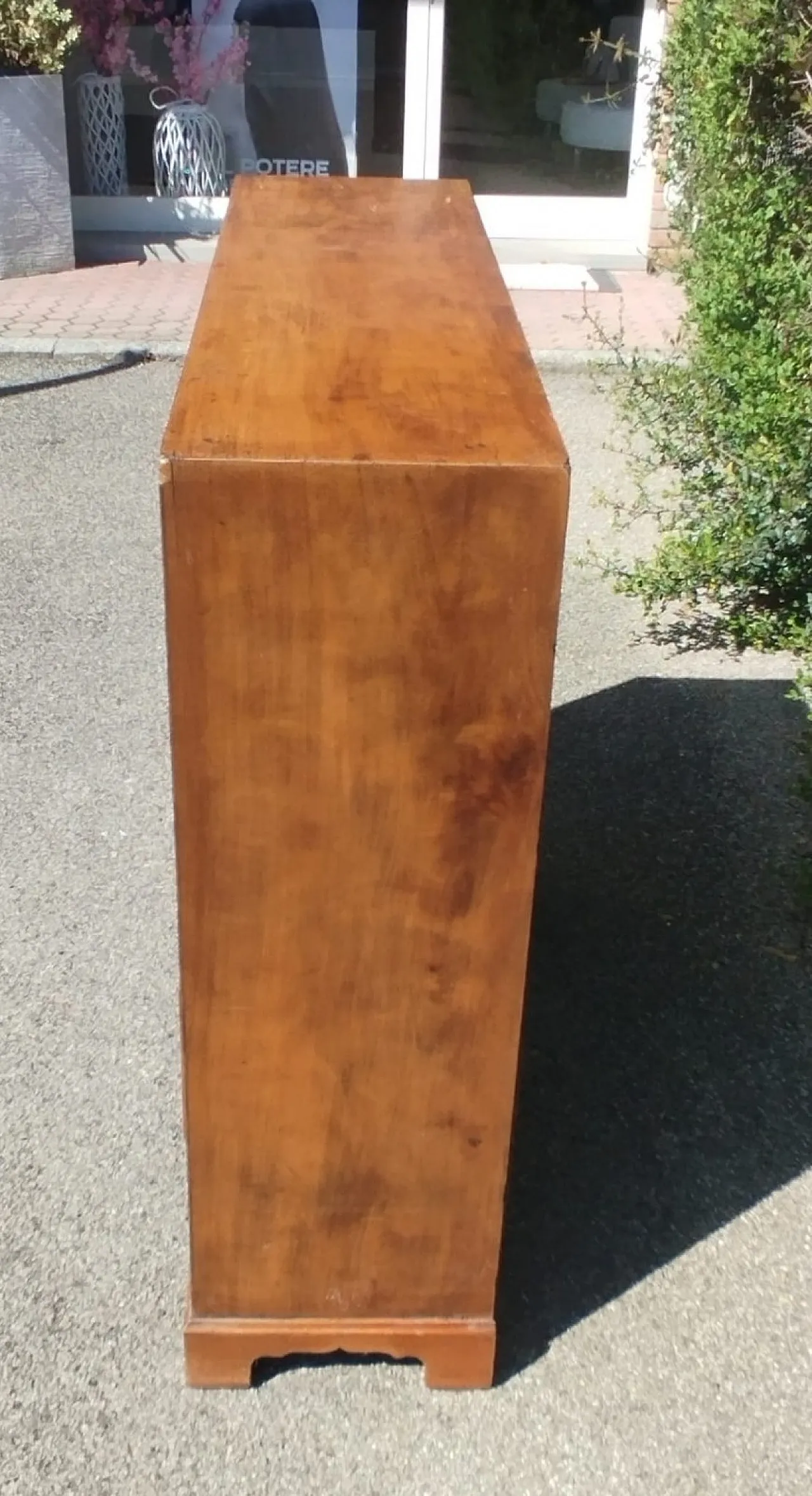 Cassettiera con scrittoio a ribalta in mogano Giorgio III, '800 14