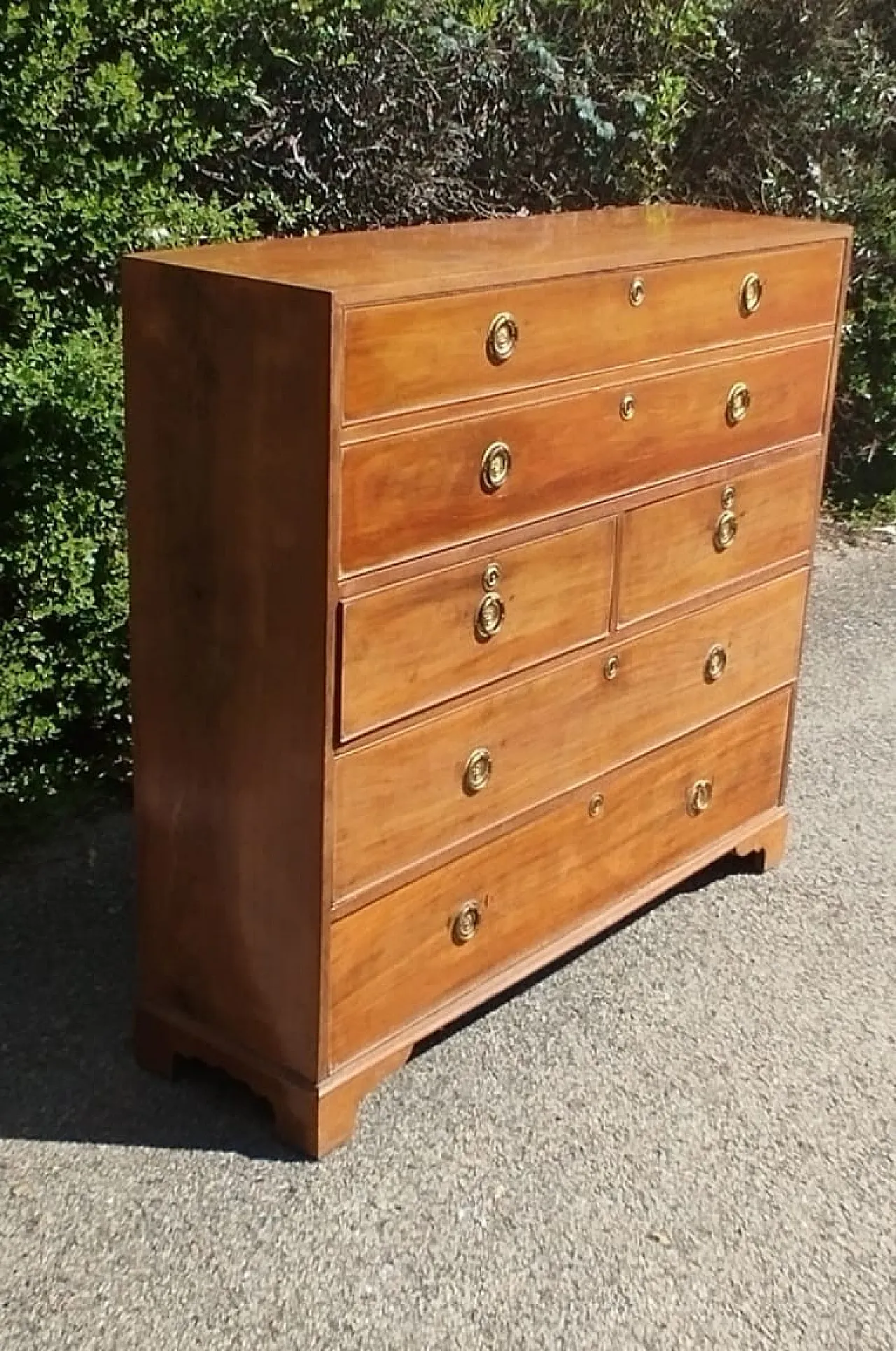 Cassettiera con scrittoio a ribalta in mogano Giorgio III, '800 16