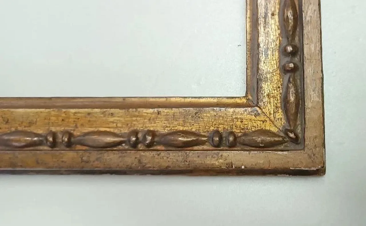 Gilded wood frame Louis XVI, 18th century 2