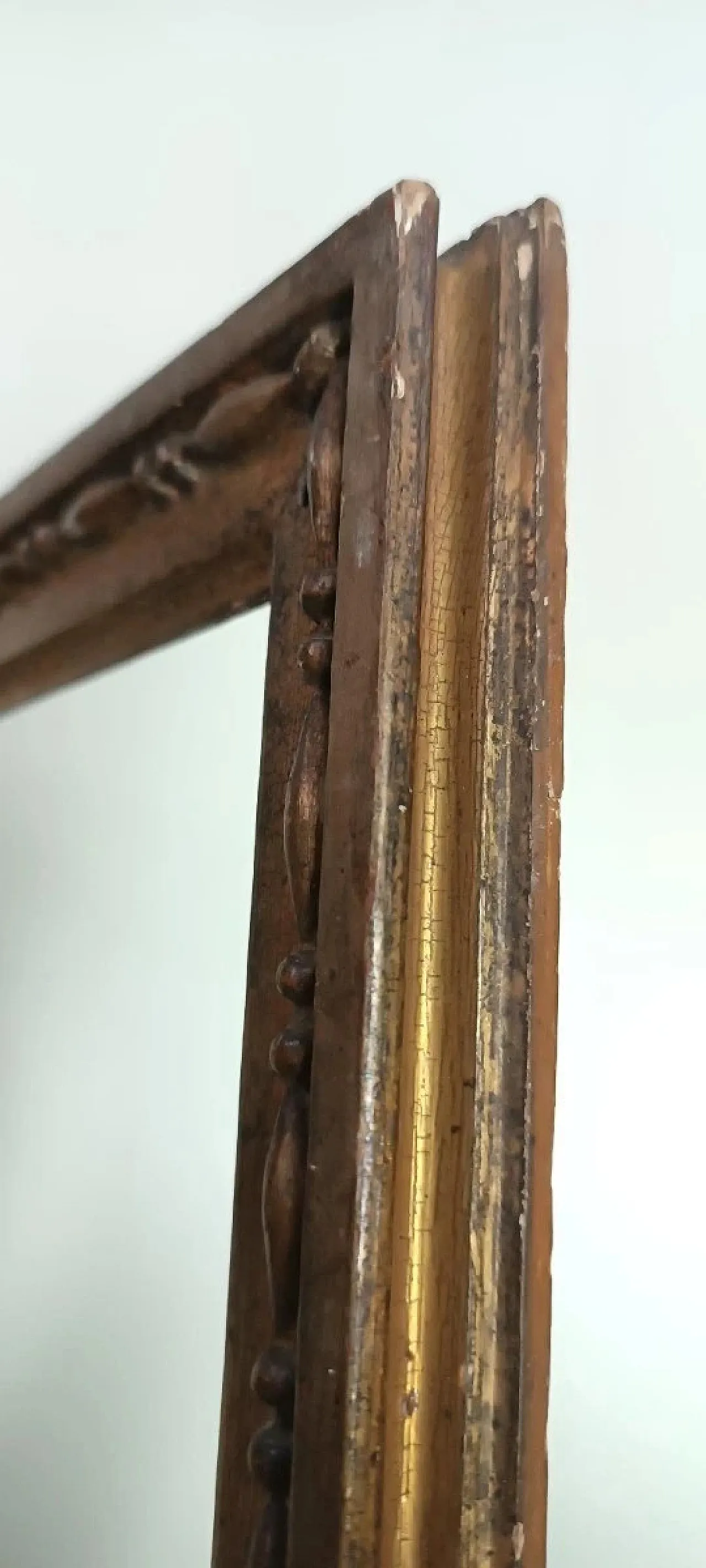 Gilded wood frame Louis XVI, late 18th century 5