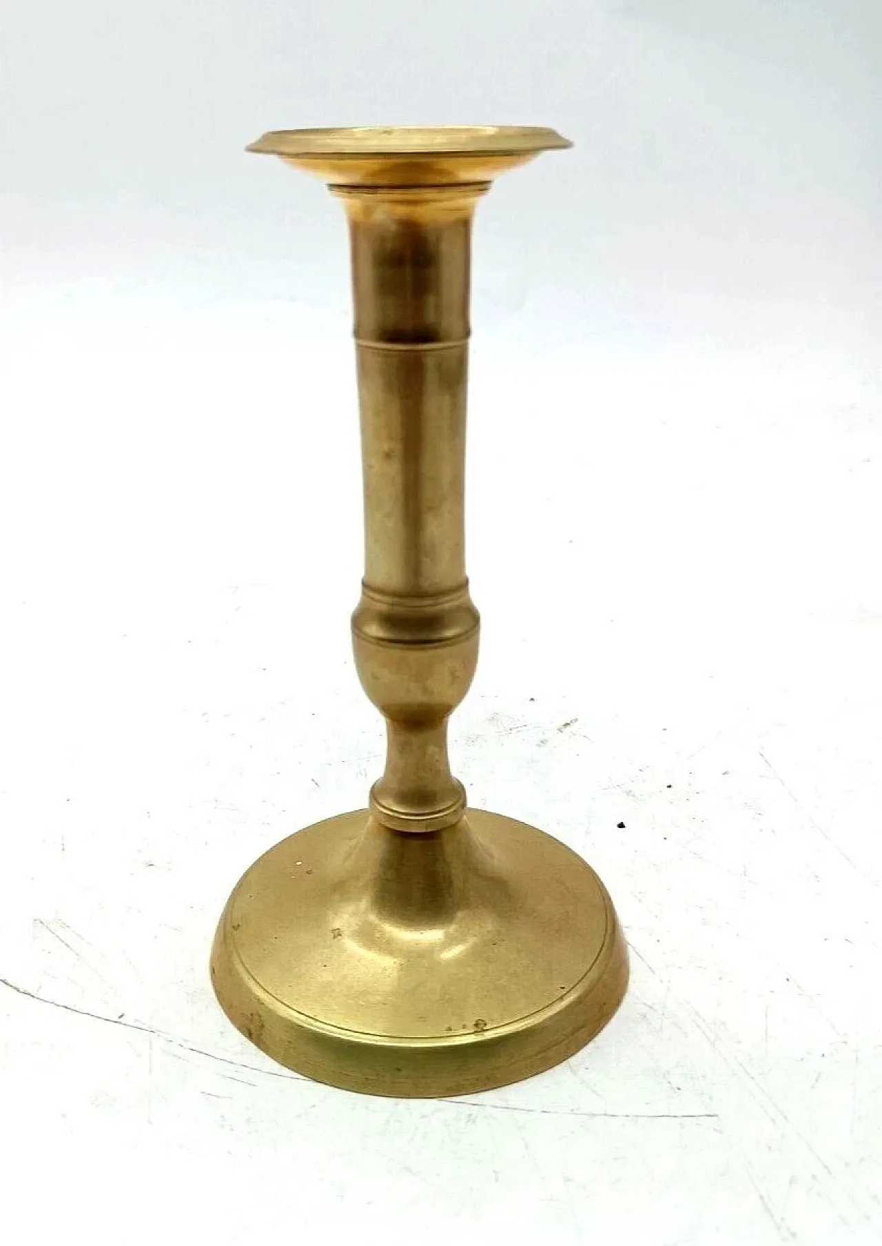 3 Bronze candlesticks, mid-19th century 2