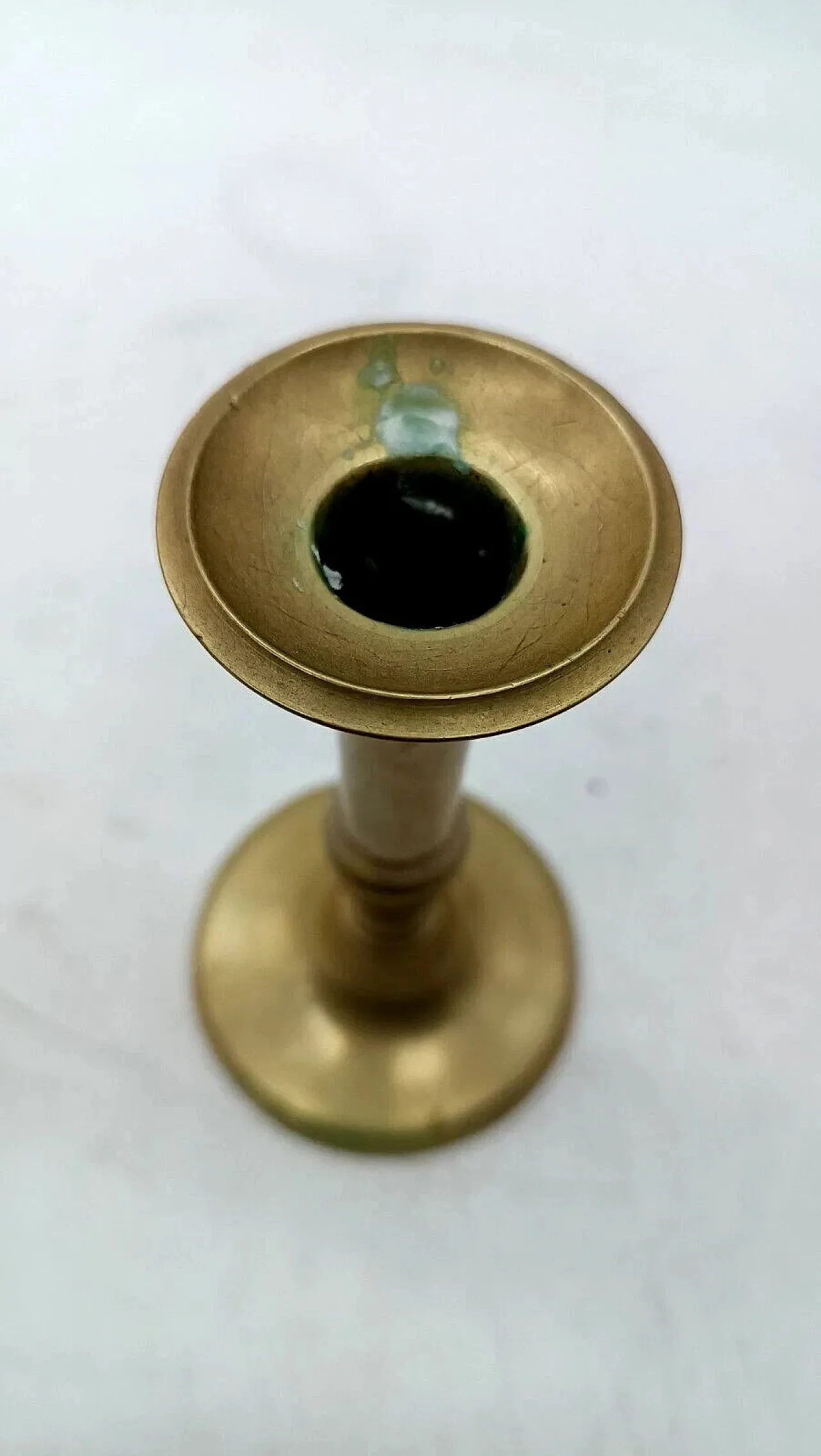 3 Bronze candlesticks, mid-19th century 6