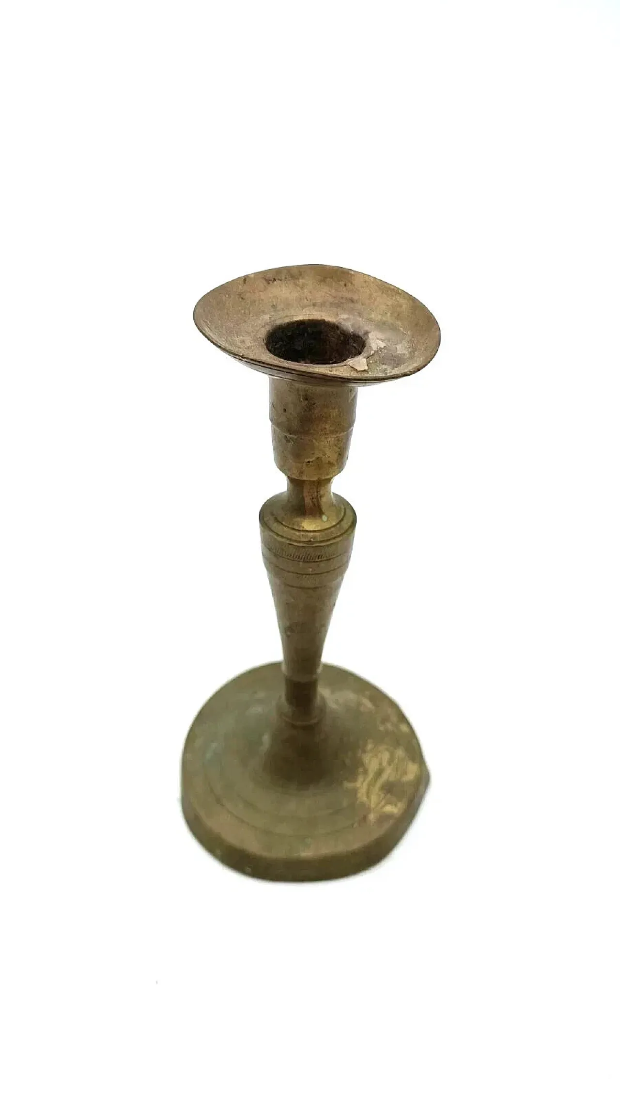 3 Bronze candlesticks, mid-19th century 10