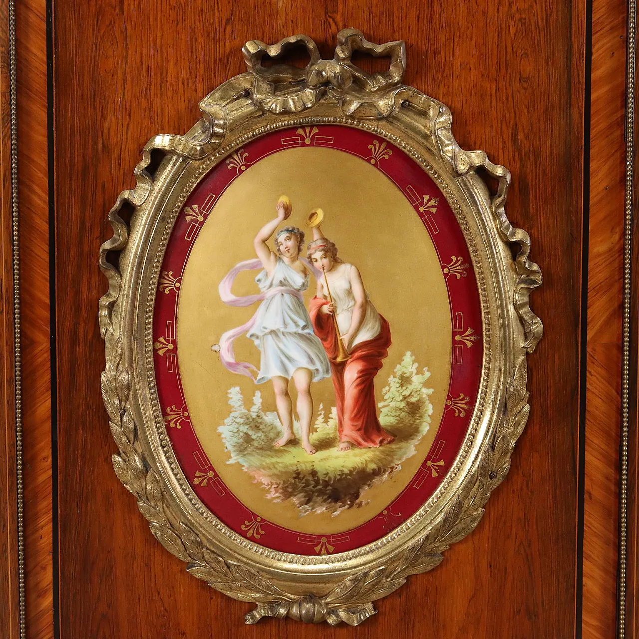 Credenza Vittoriana in palissandro e bois de rose, '800 10