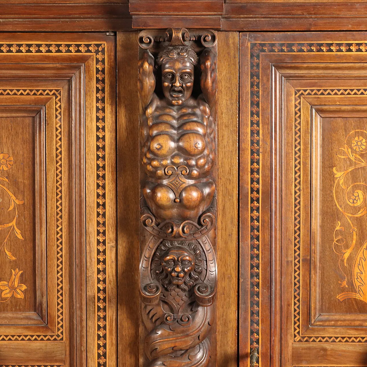 Neo-Renaissance sideboard, 20th century 7
