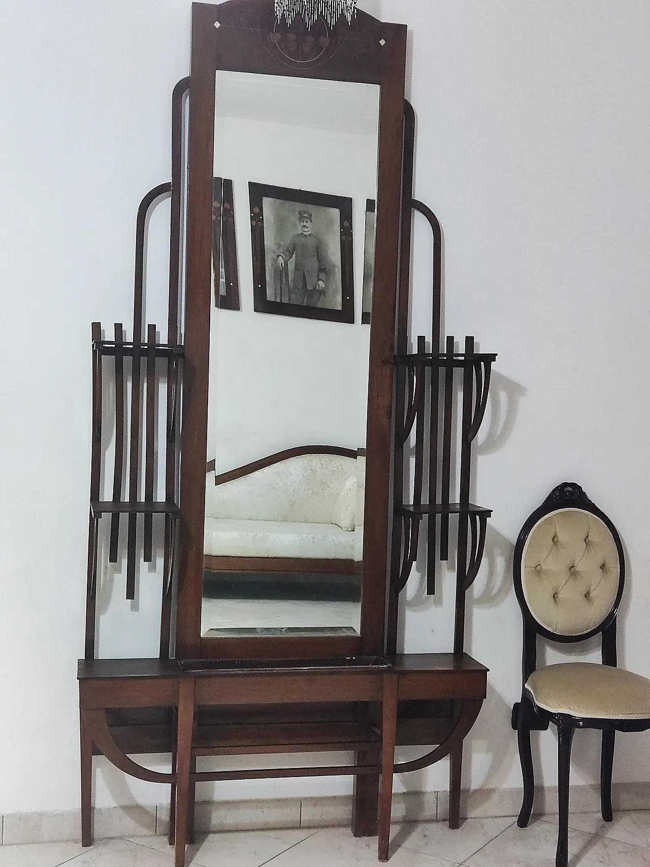 Art Nouveau console table for the entrance hall, early 20th century 3