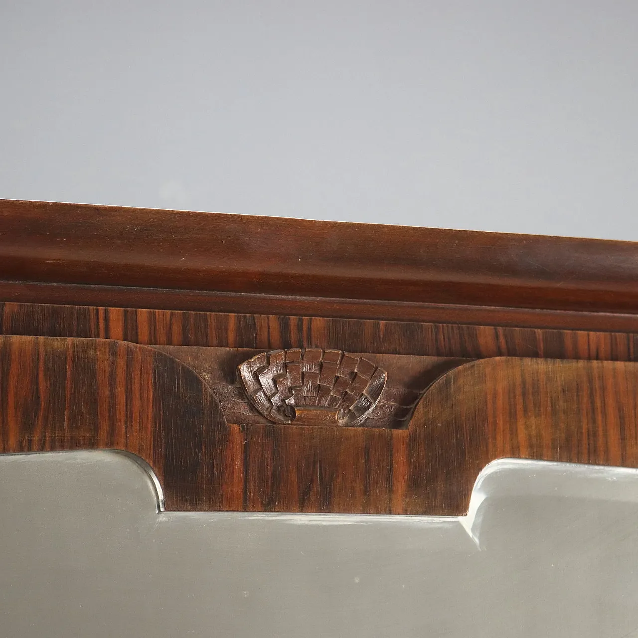 Armadio Art Déco impiallacciato in noce e palissandro, '900 8