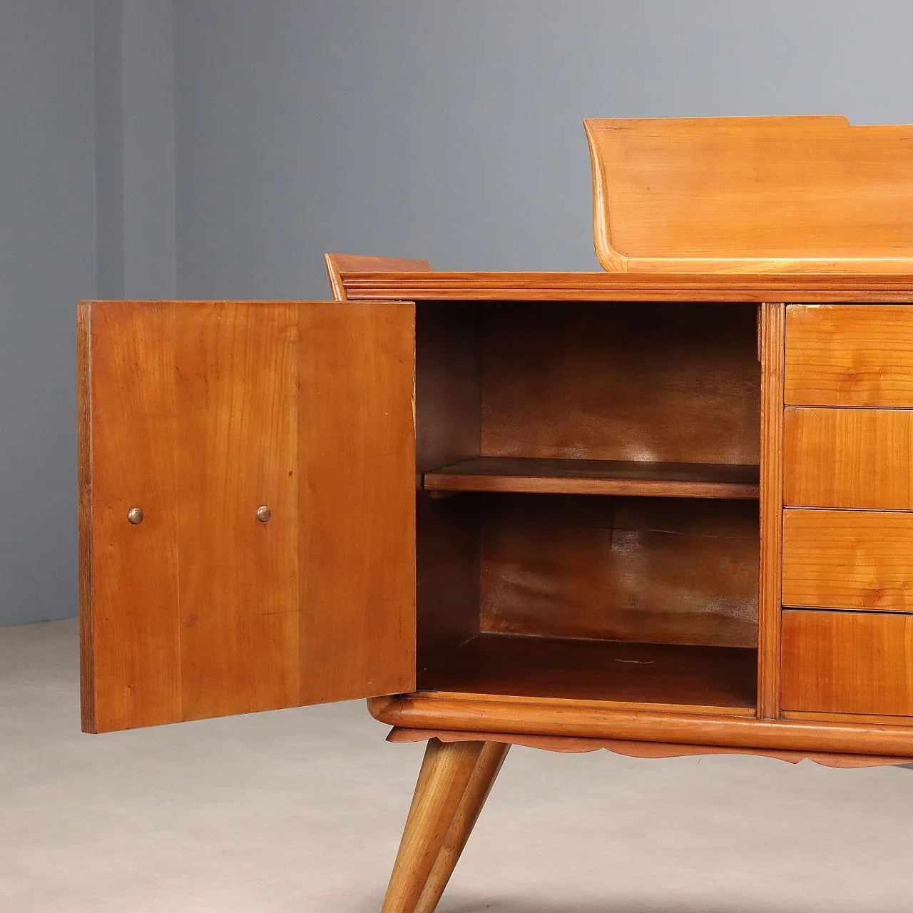 Mobile buffet in legno, anni '50 5