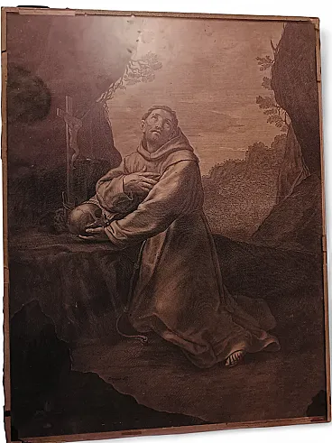 Estasi di San Francesco d'Assisi di Reni Guido, Bloemaert Cornelis