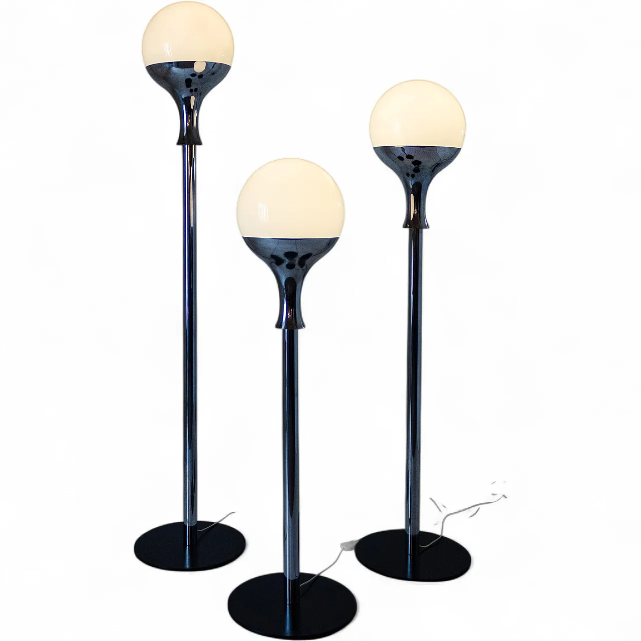 Set of three floor lamps , 70s 17