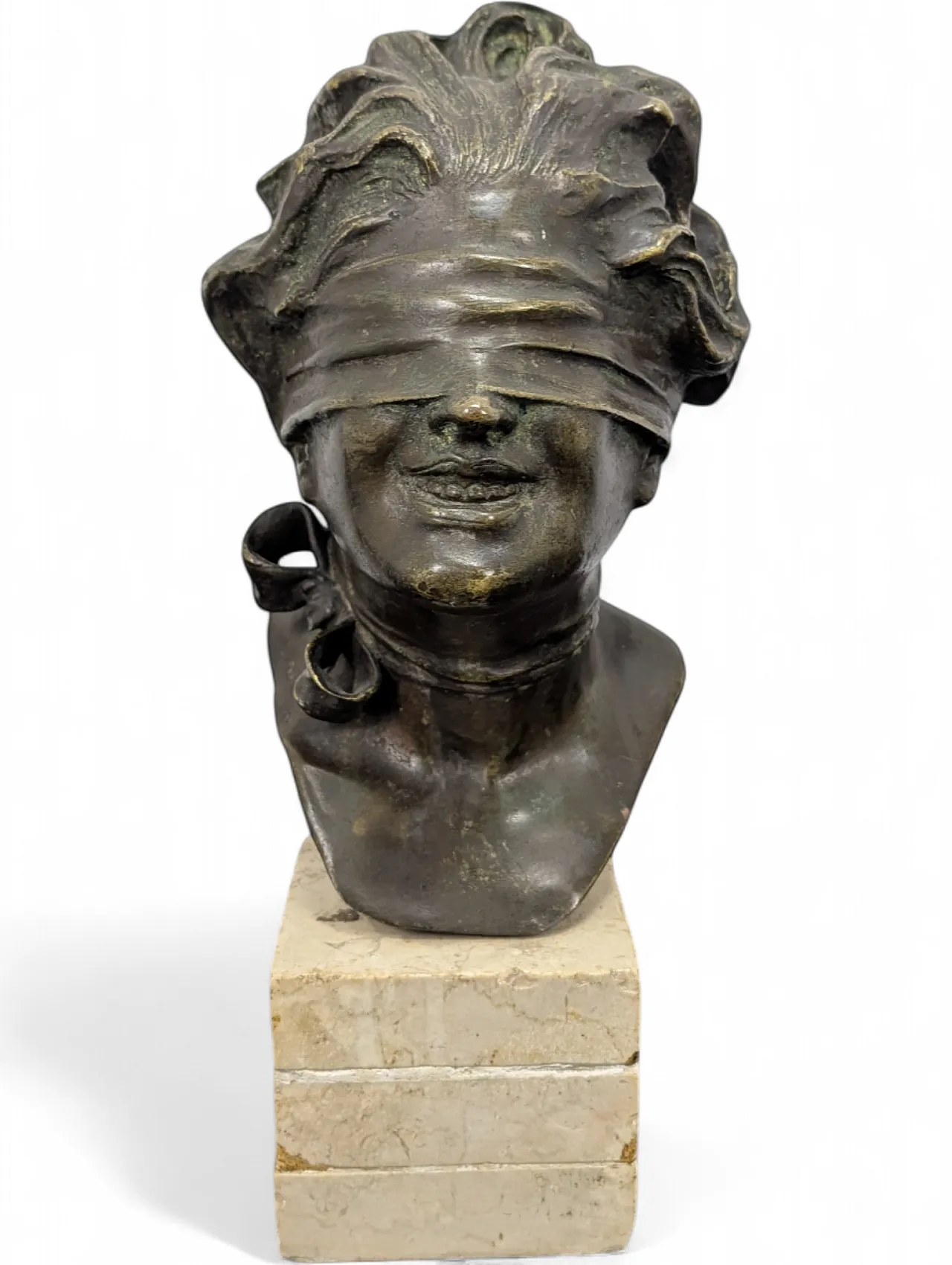 Lady luck sculpture, late 19th century 8