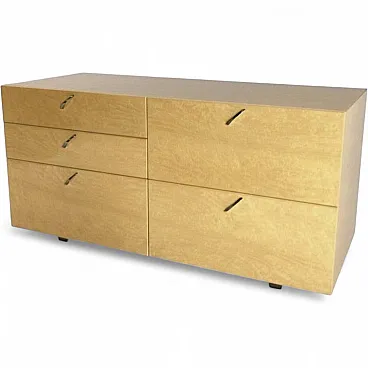 Italian chest of drawers by Giovanni Offredi for Saporiti 1980s