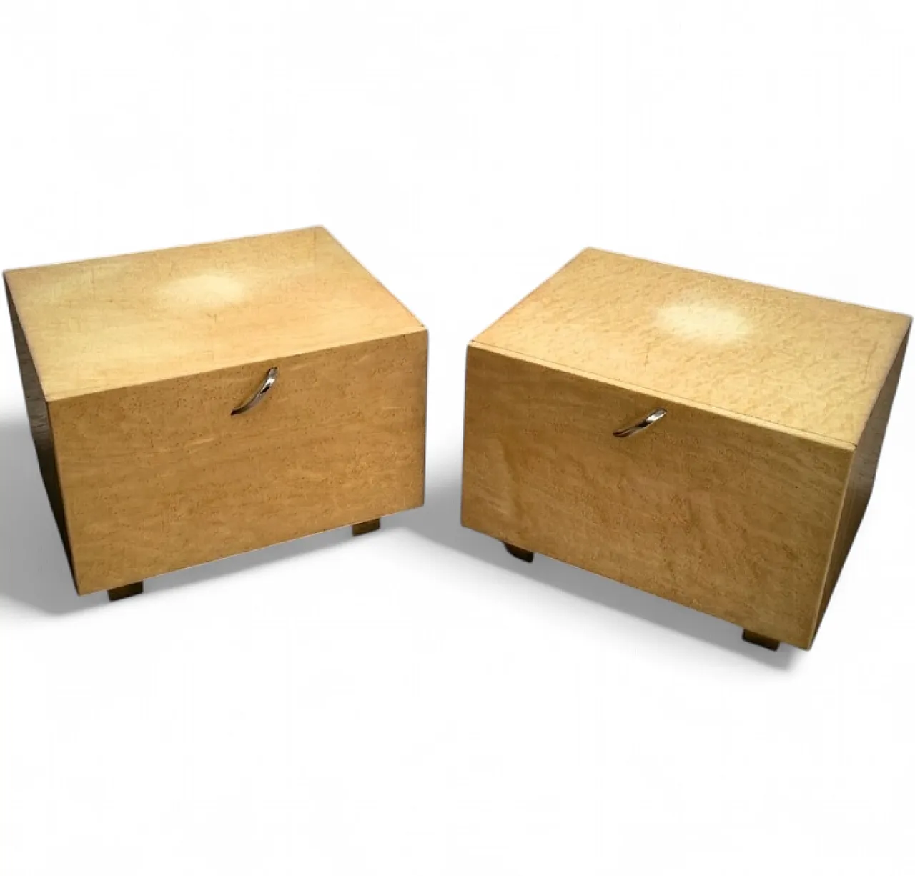 Coppia di comodini di Giovanni Offredi per Saporiti, anni '80 14