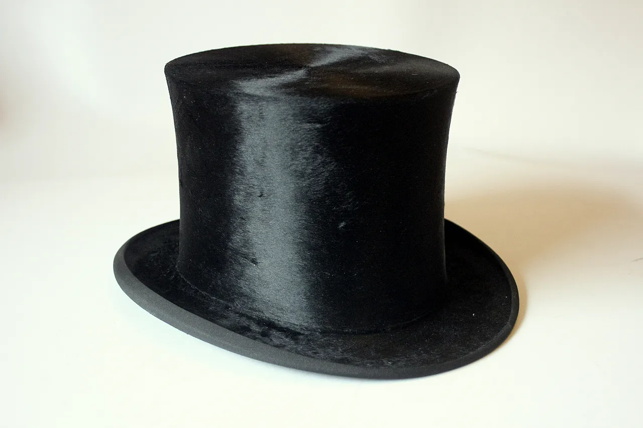 Cappello a cilindro nero  di Borchert, Germania, anni '10 7