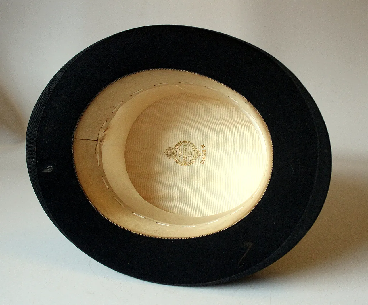 Cappello a cilindro nero  di Borchert, Germania, anni '10 8