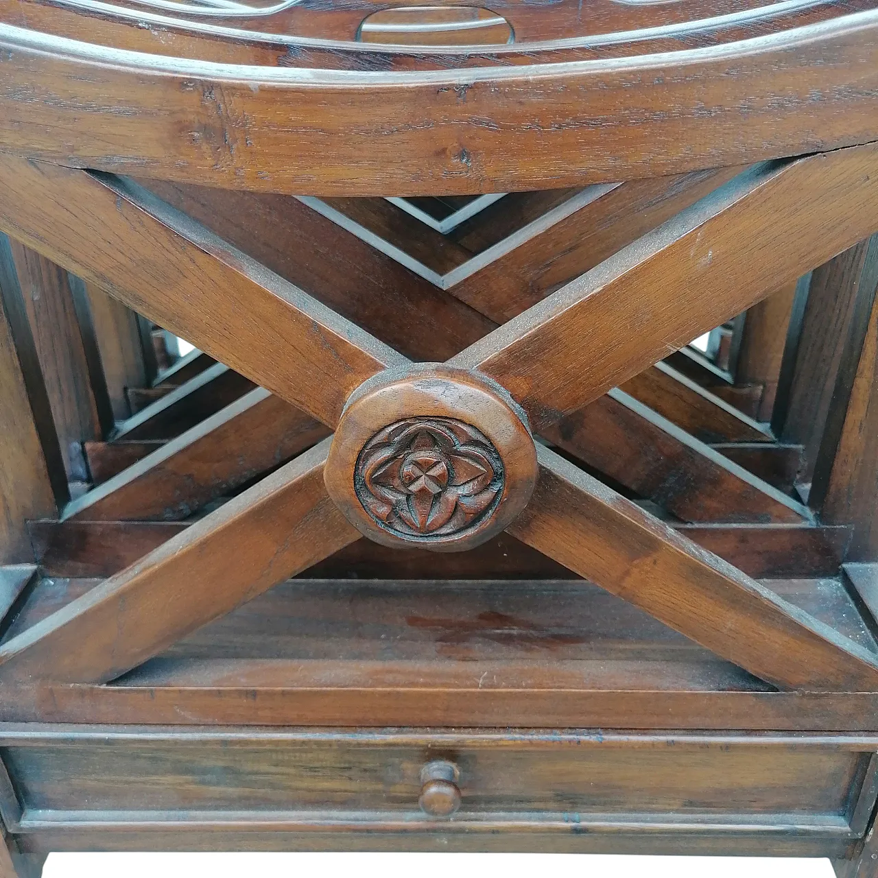 Canterbury sheet music or magazine holder, 18th century 4