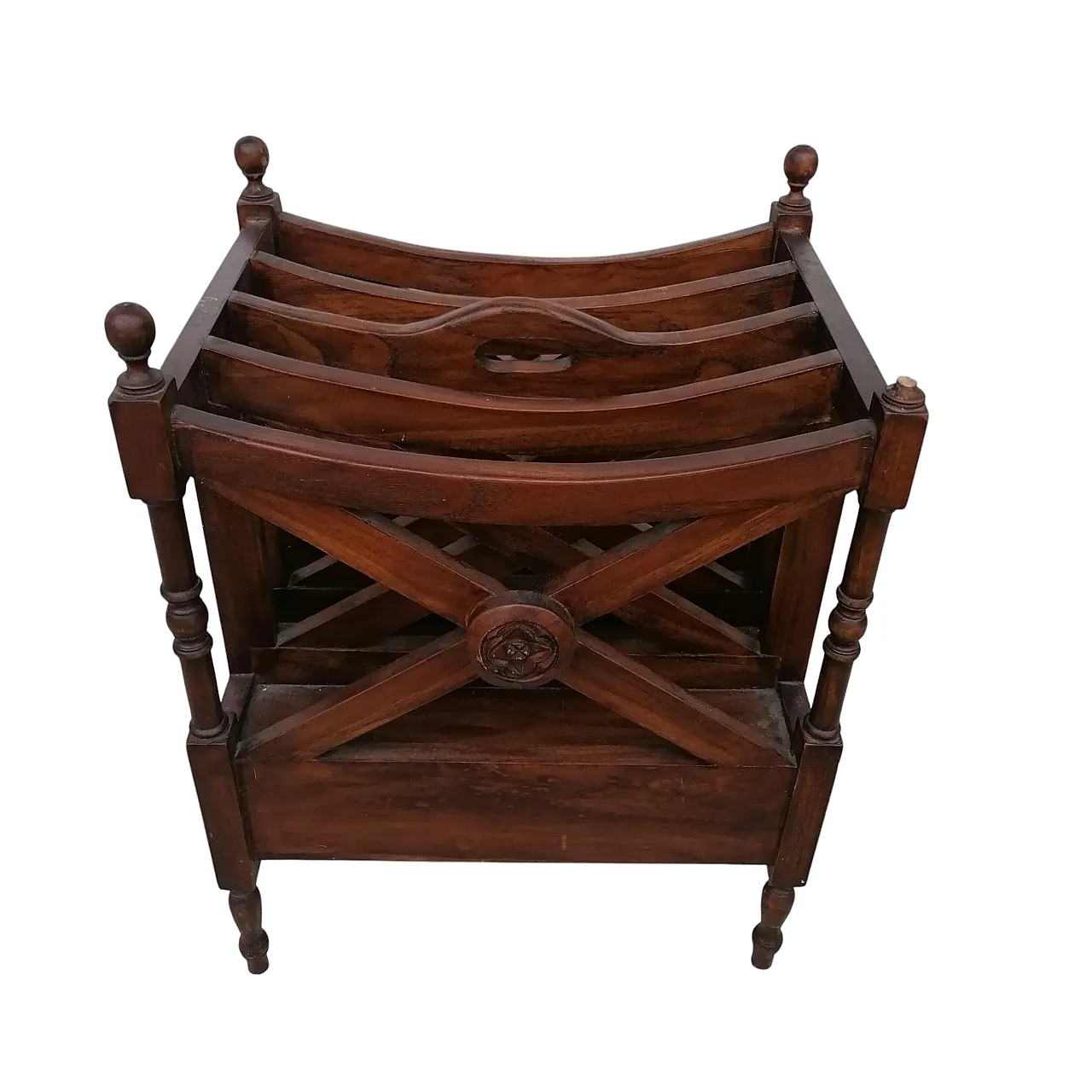 Canterbury sheet music or magazine holder, 18th century 7