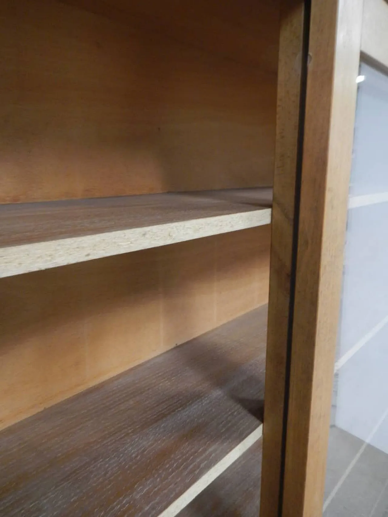 Fir blockboard bookcase 1970 10