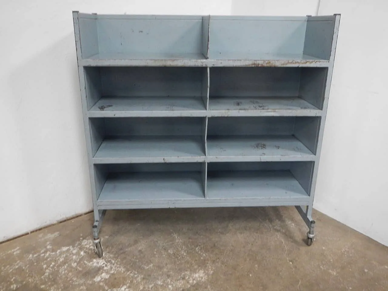 Iron trolley with compartments 1960 1