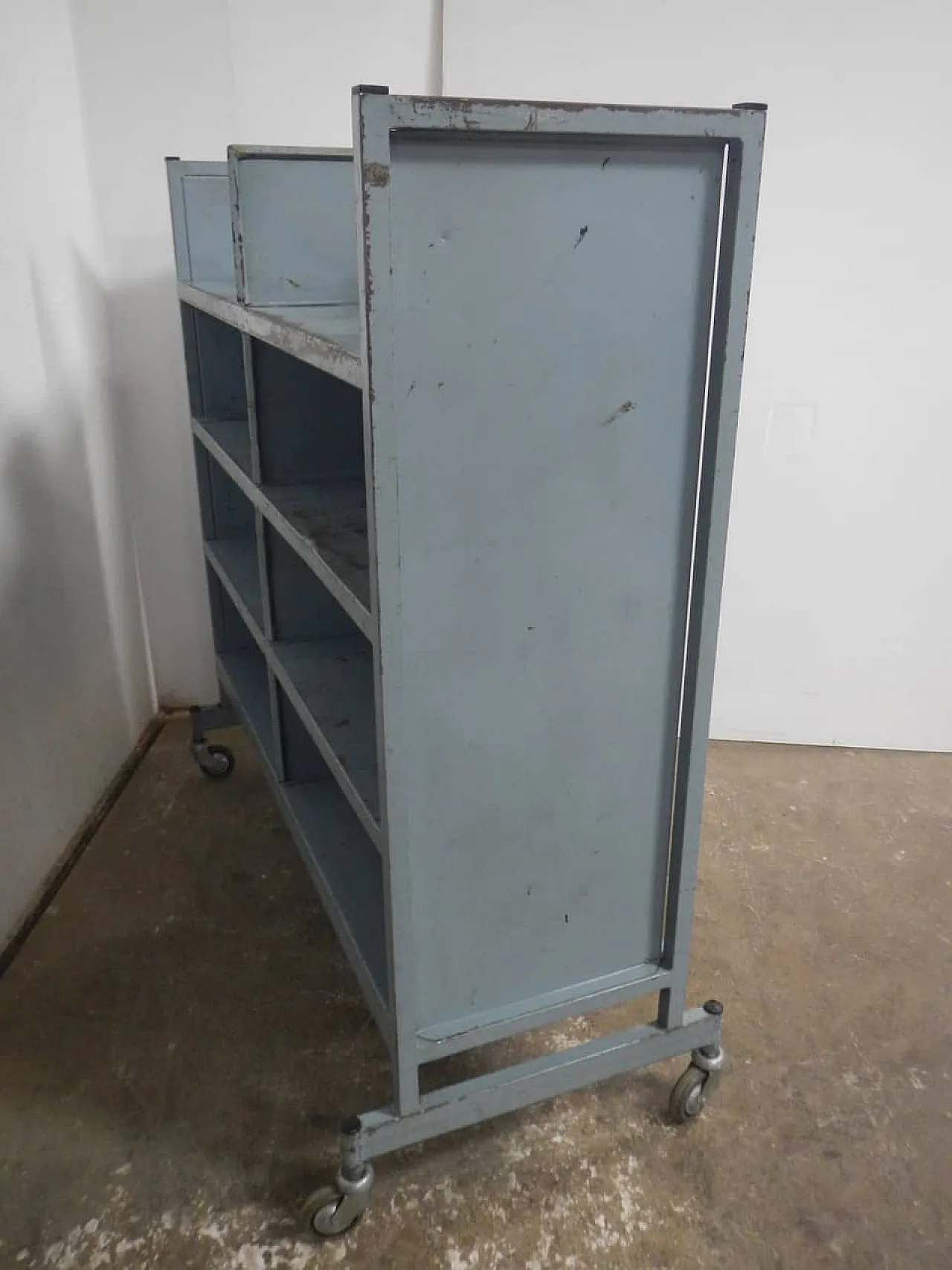 Iron trolley with compartments 1960 4