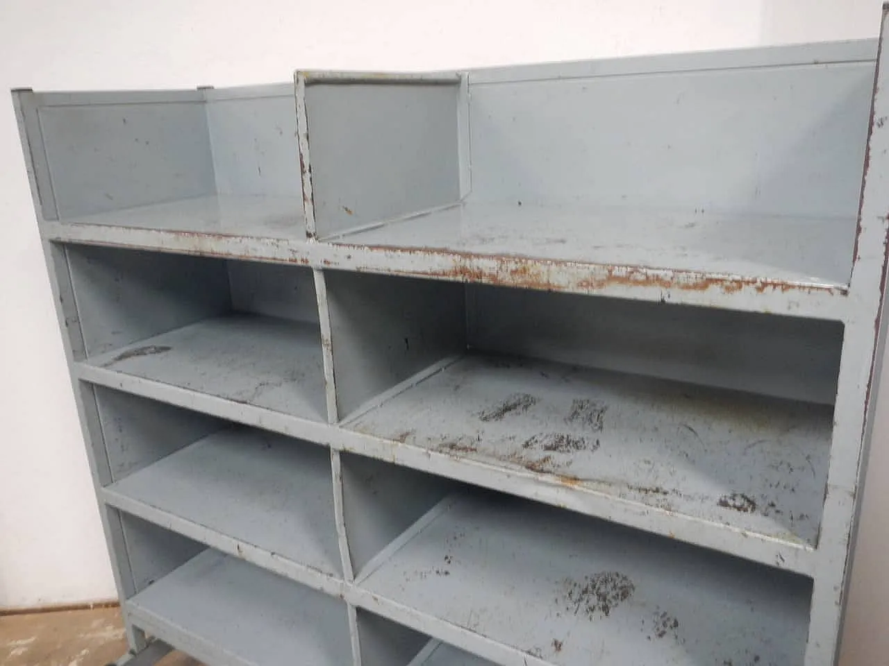 Iron trolley with compartments 1960 7