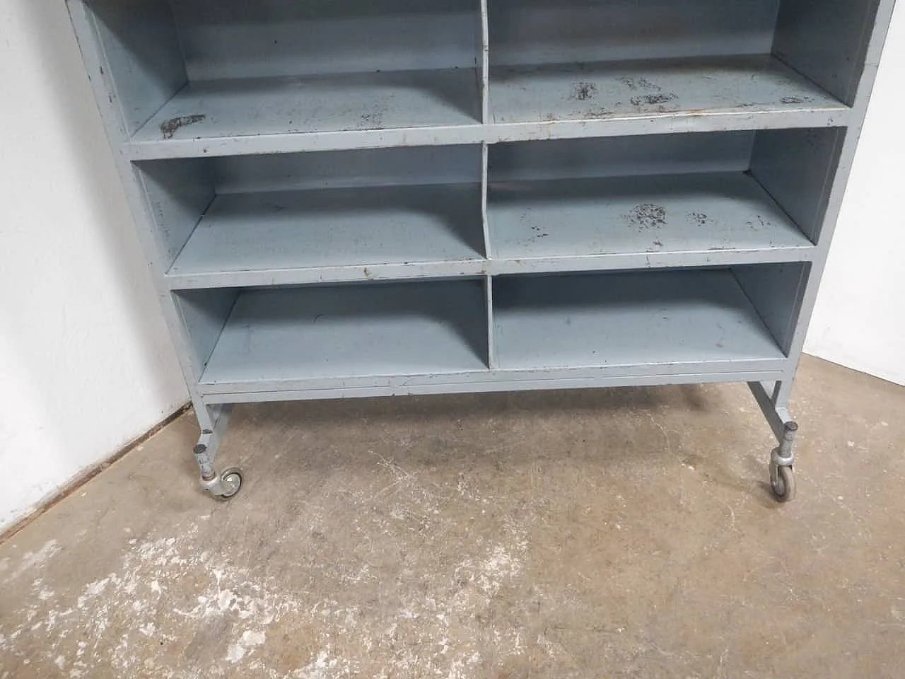 Iron trolley with compartments 1960 8