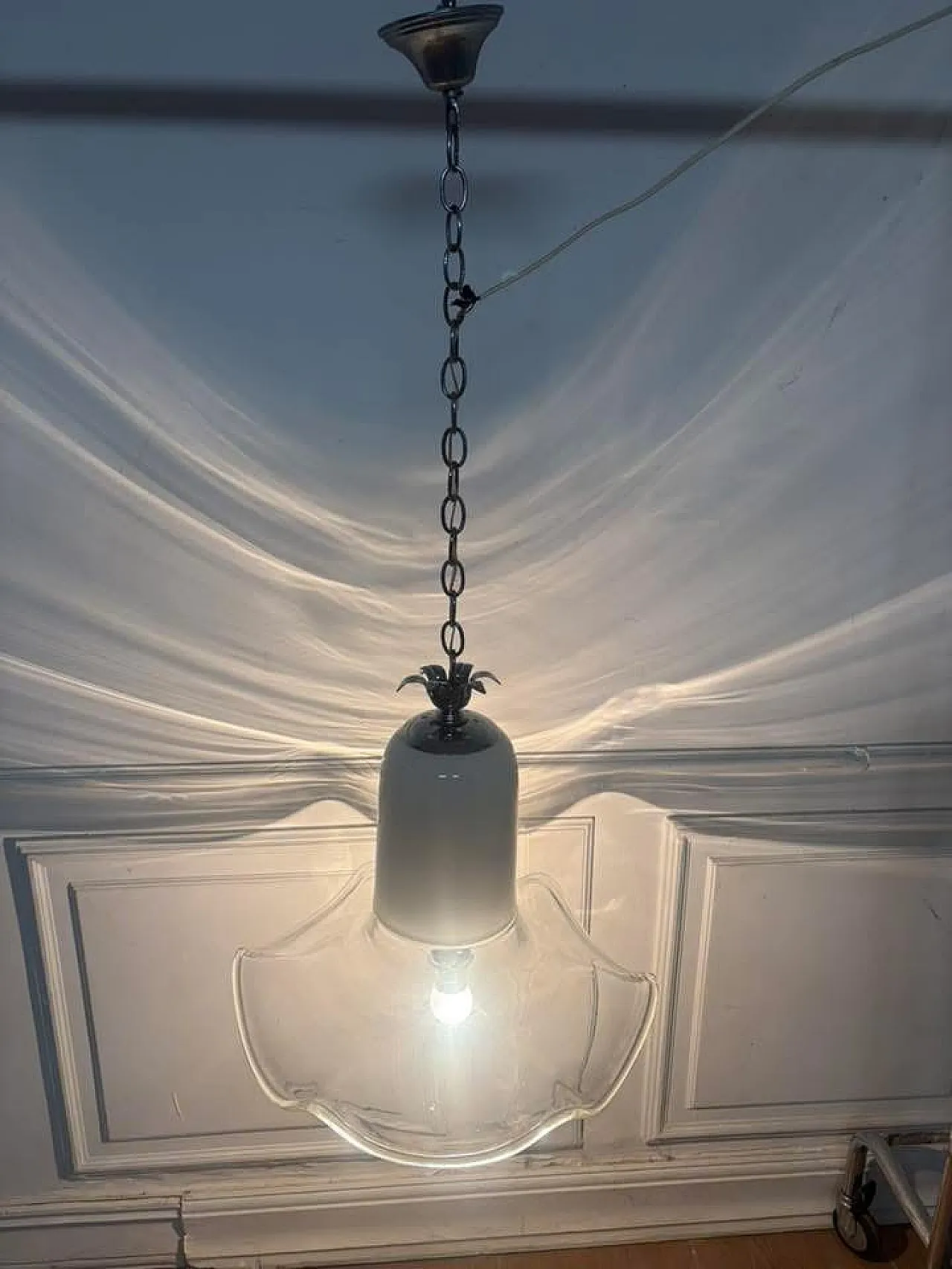 Lampadario di R. Pamio e R. Toso per Leucos, anni '70 1