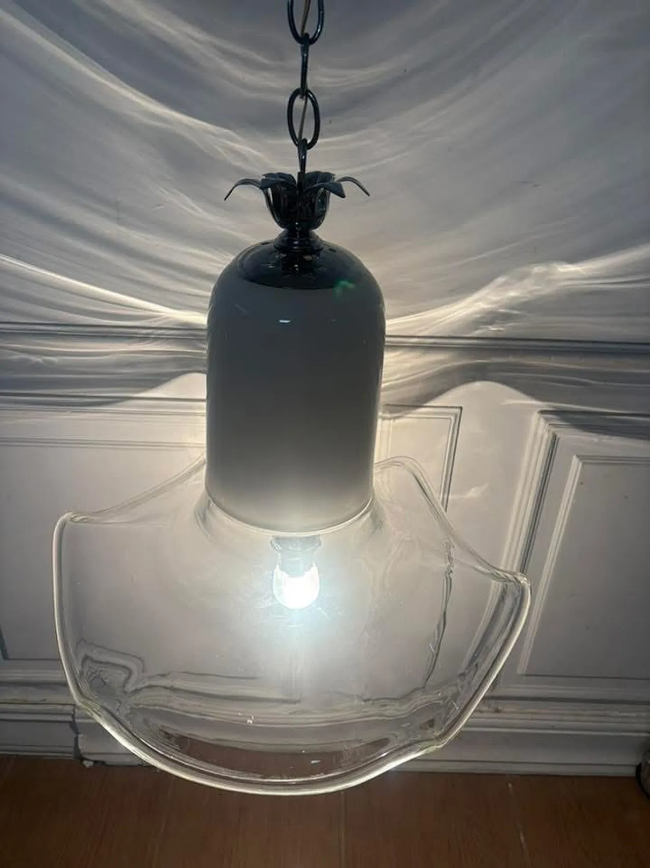 Lampadario di R. Pamio e R. Toso per Leucos, anni '70 2