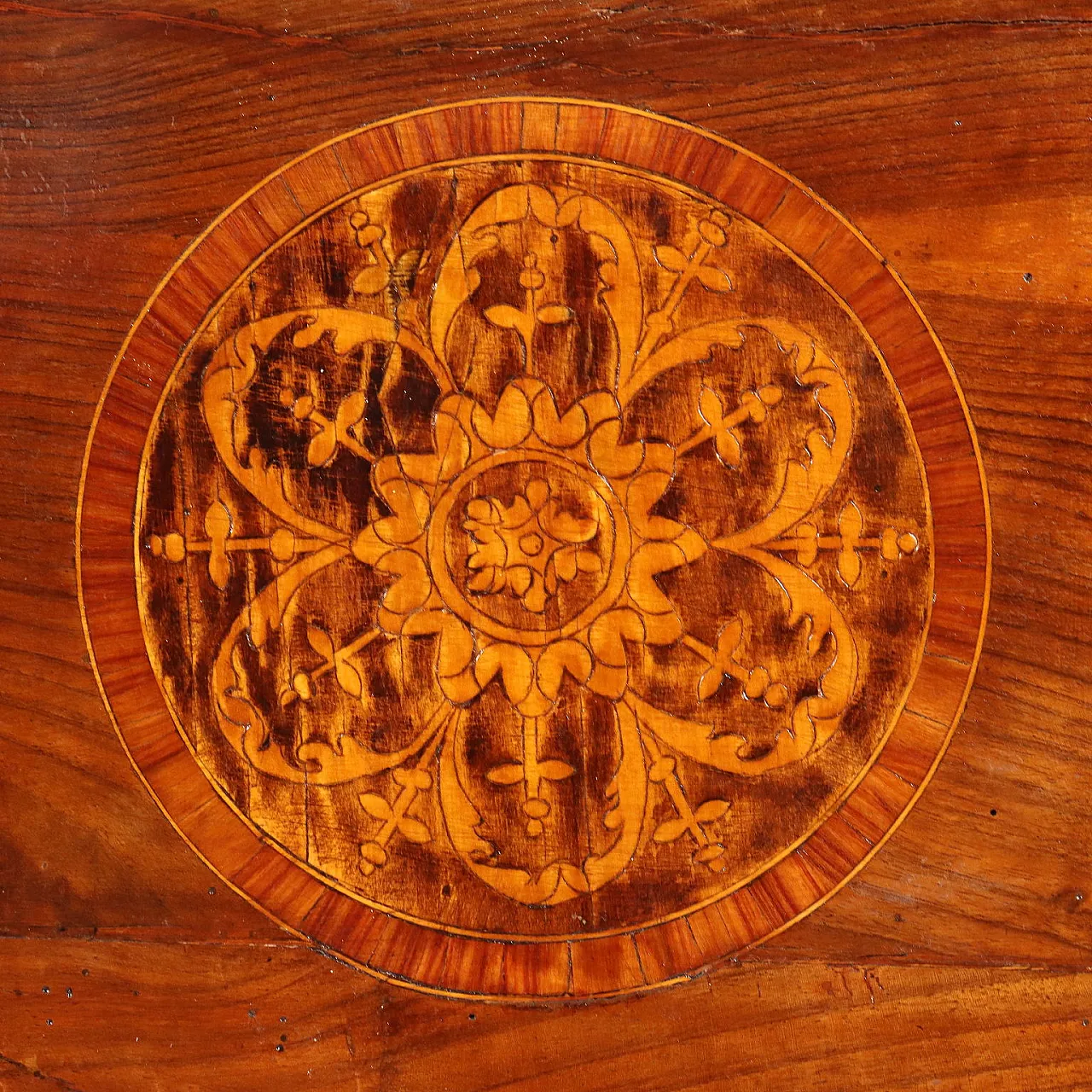 Comodino Neoclassico in noce, fine '700 6