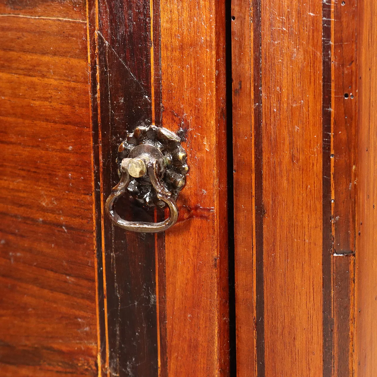 Comodino Neoclassico in noce, fine '700 7