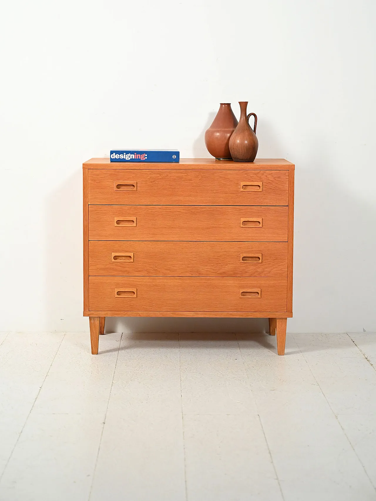 Swedish oak chest of drawers by String Design AB 1