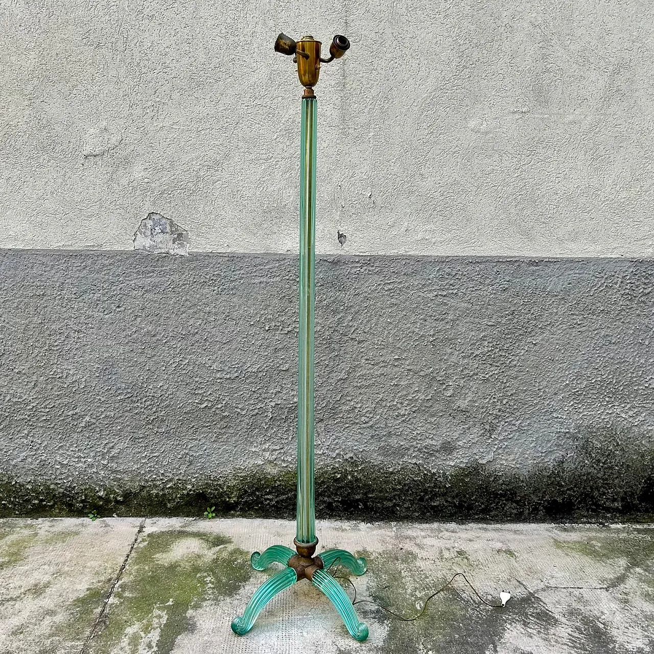 Murano glass lamp attributed to Barovier and Toso, early 20th century 2