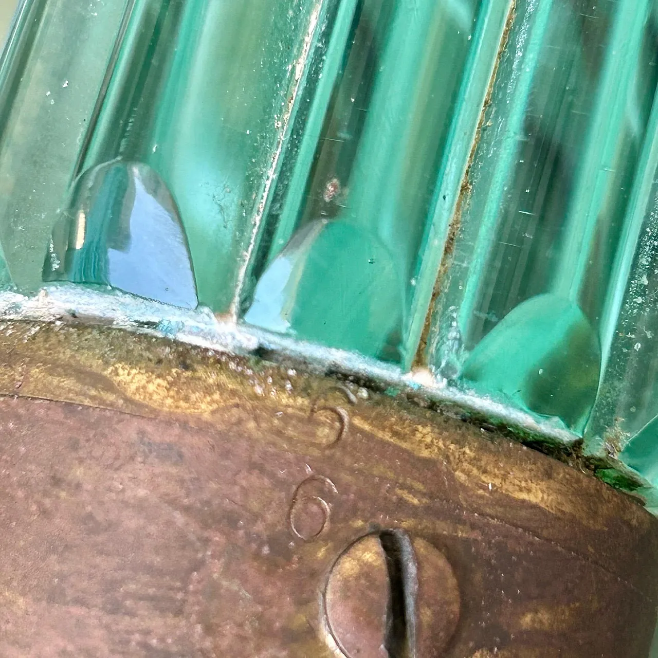 Murano glass lamp attributed to Barovier and Toso, early 20th century 7