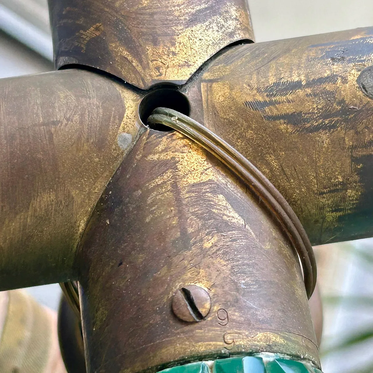 Murano glass lamp attributed to Barovier and Toso, early 20th century 8