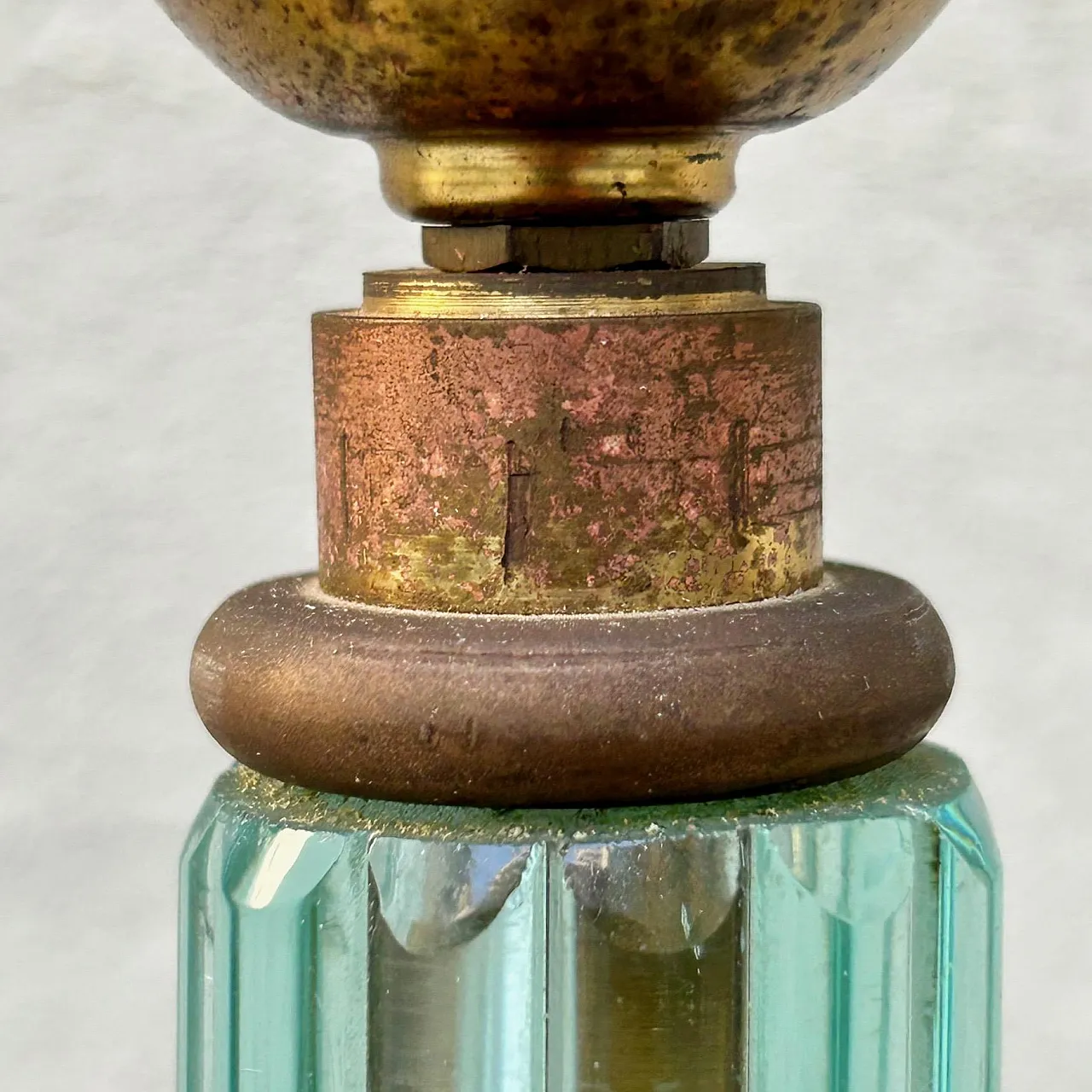 Murano glass lamp attributed to Barovier and Toso, early 20th century 11