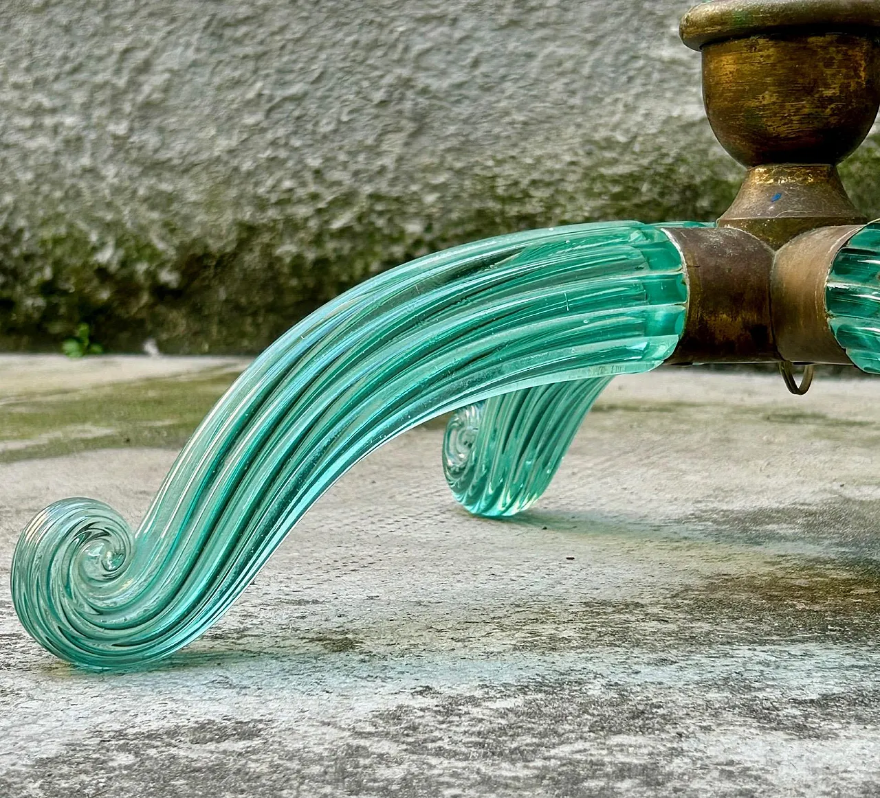 Murano glass lamp attributed to Barovier and Toso, early 20th century 18