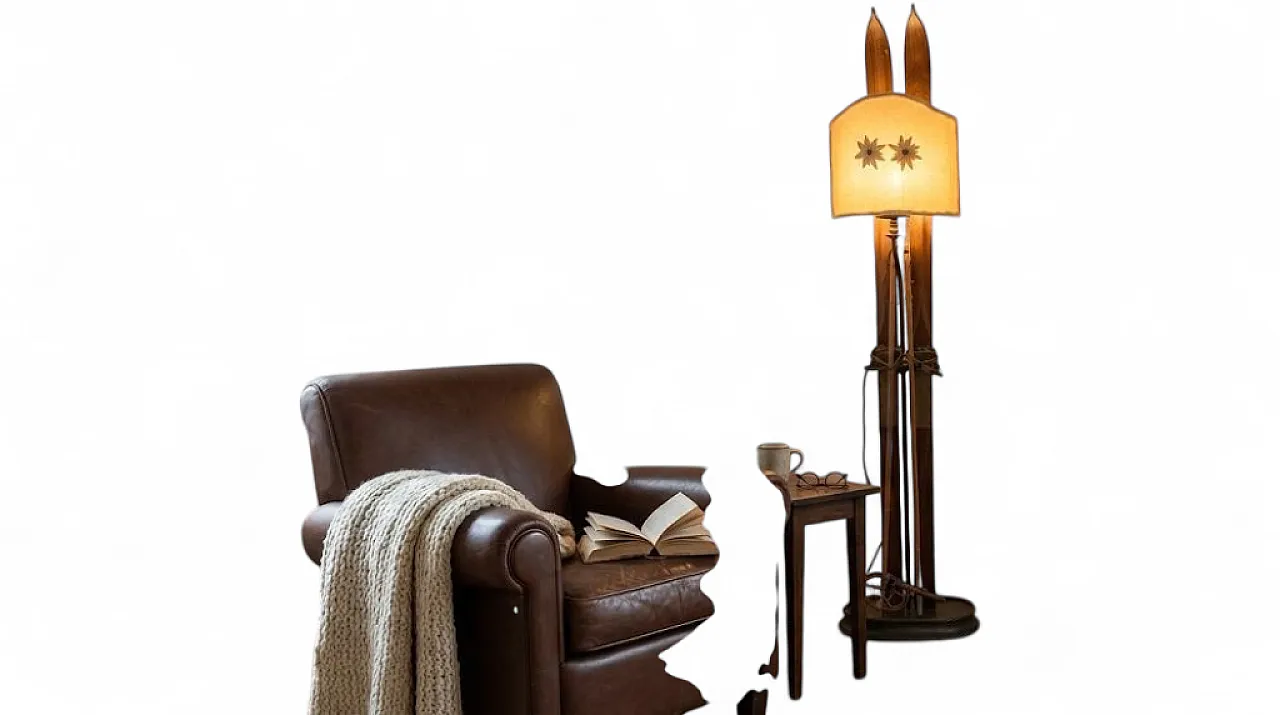 Lampada da terra da sci, anni 2000 24