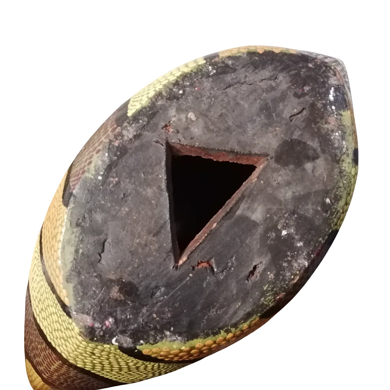 Decorative dotted vase from Bali, 2000s 4