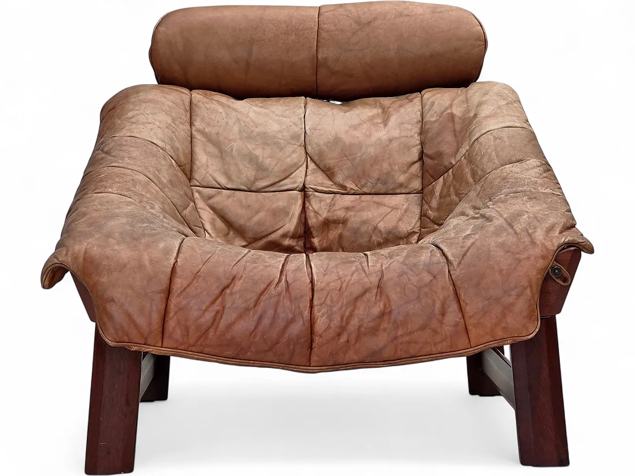 Poltrona modello Amazon norvegese di Jan Erik Lindgren, anni '70 23