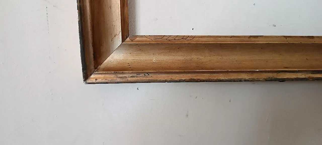 Gilded wood frame, early 19th century 4