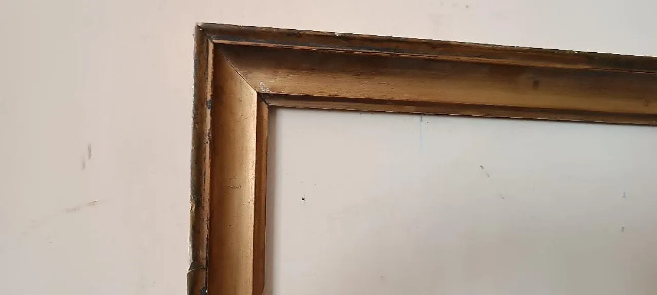 Gilded wood frame, early 19th century 5