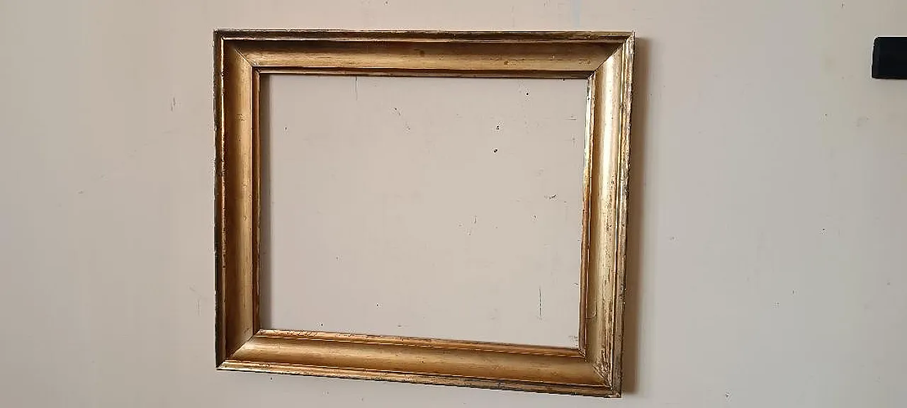 Gilded wood frame, early 19th century 8